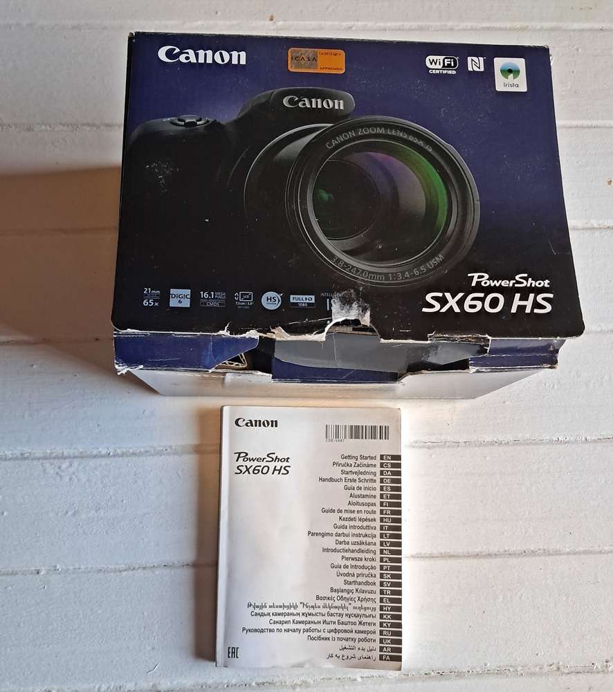 Canon PowerShot SX 60 HS camera