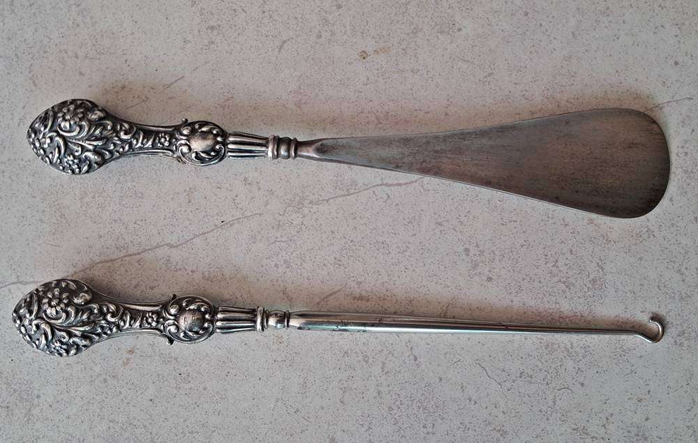 Sterling silver shoe tools