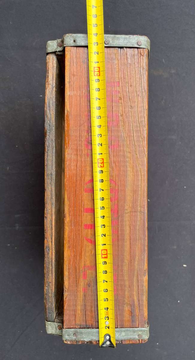 Original Wood "WBC (PTY) Ltd" soda crate.