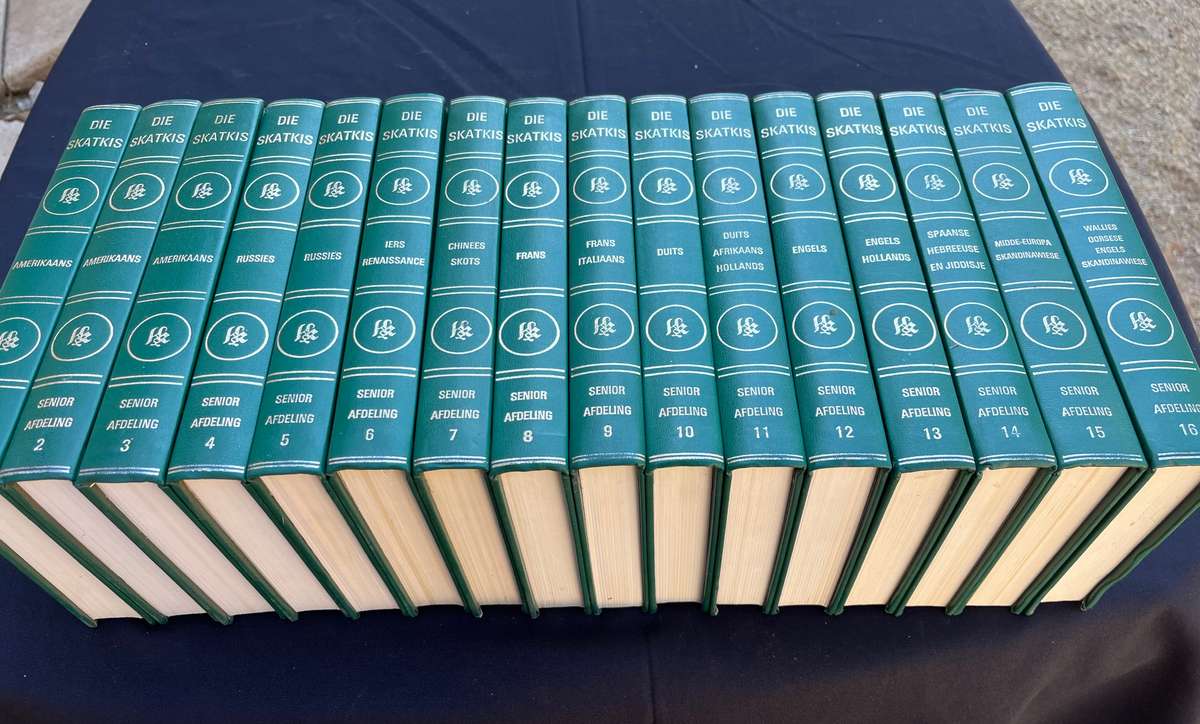 Stel van 16 SKATKIS boeke