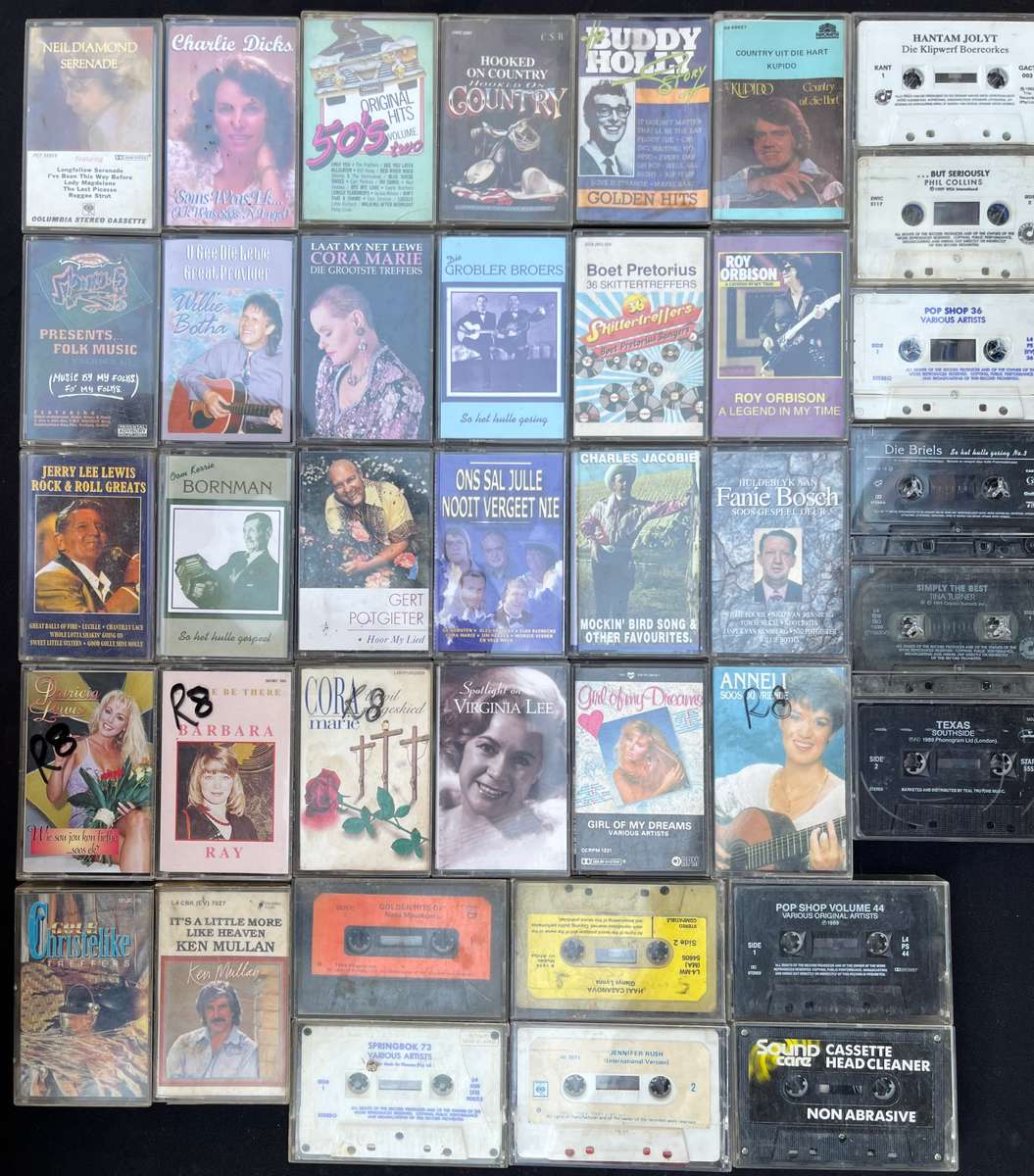 18 X cassettes