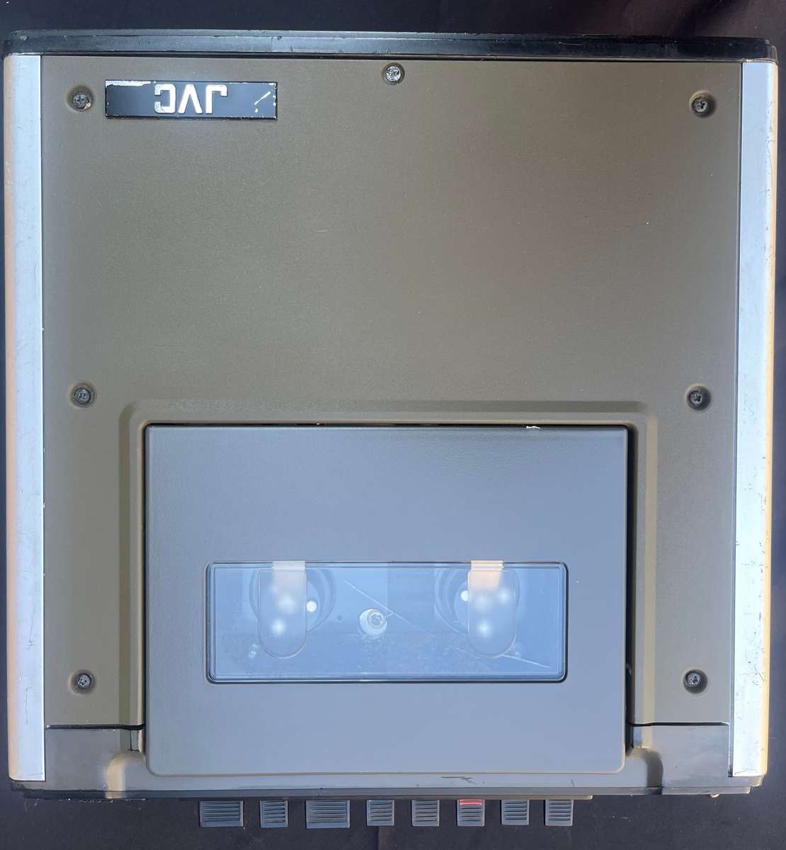 JVC PORTABLE VCR RECORDER. NOT TESTED.