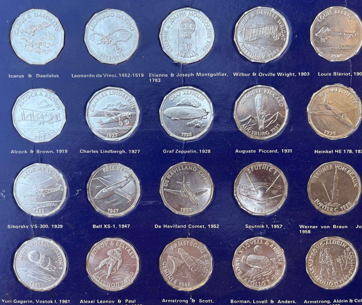 MAN IN FLIGHT. Shell collectable