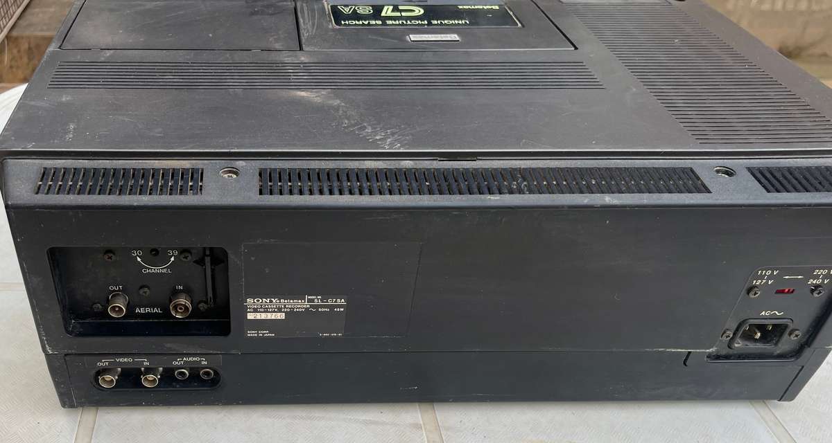 SONY BETAMAX Video Cassette Recorder