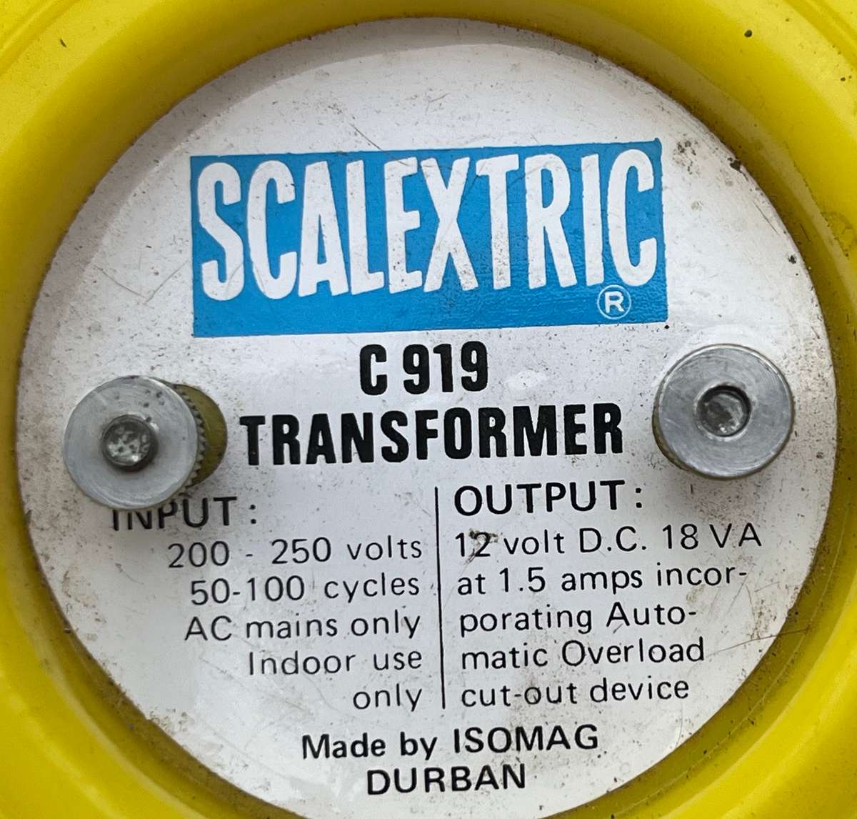 Origenal SCALEXTRIX transformer. Working.