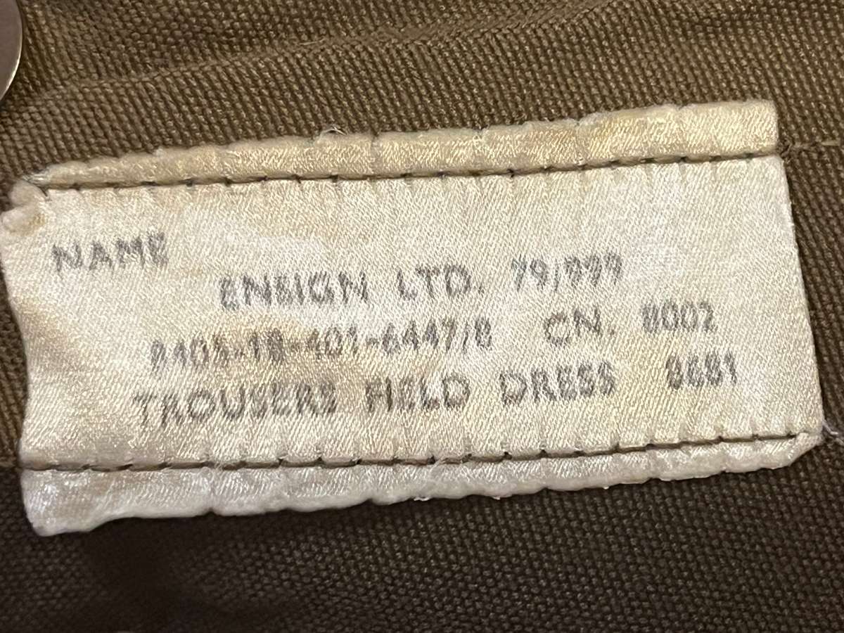 2 X SADF Bush trousers