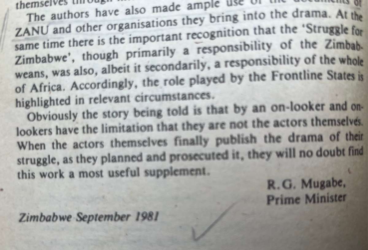 The Struggle for ZIMBABWE