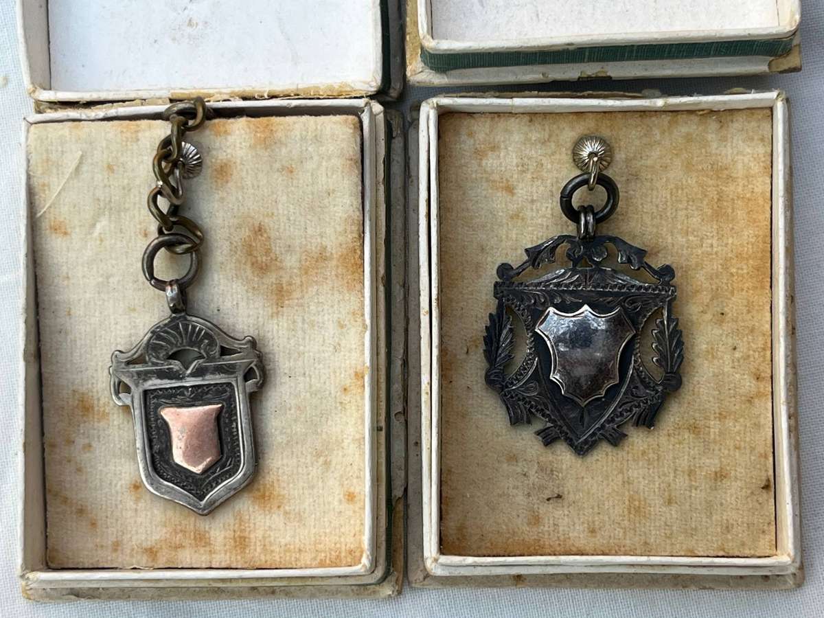 Vintage silver pendants