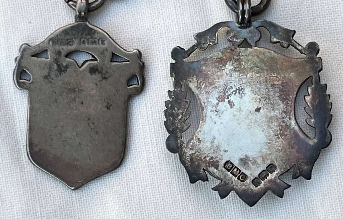 Vintage silver pendants