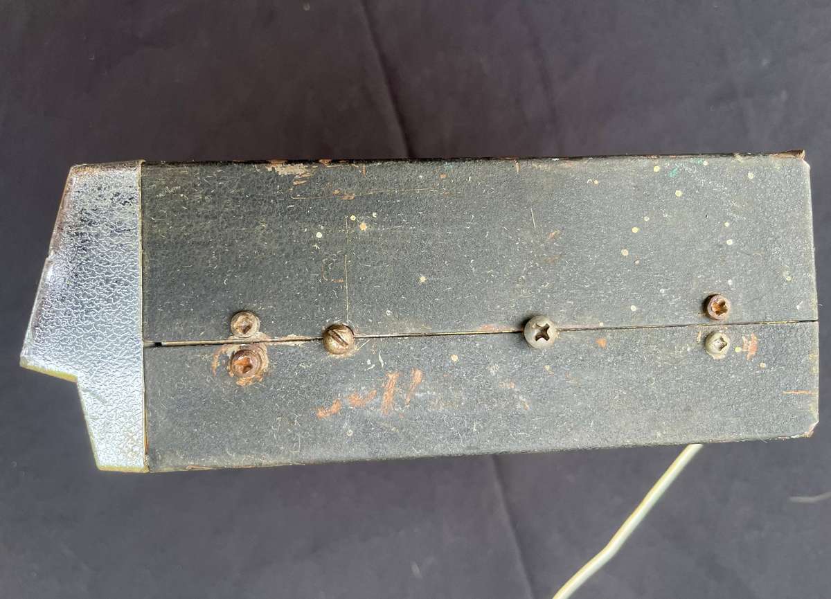 8 Track tape player, brand unknown, NOT WORKING, for spares or repair.