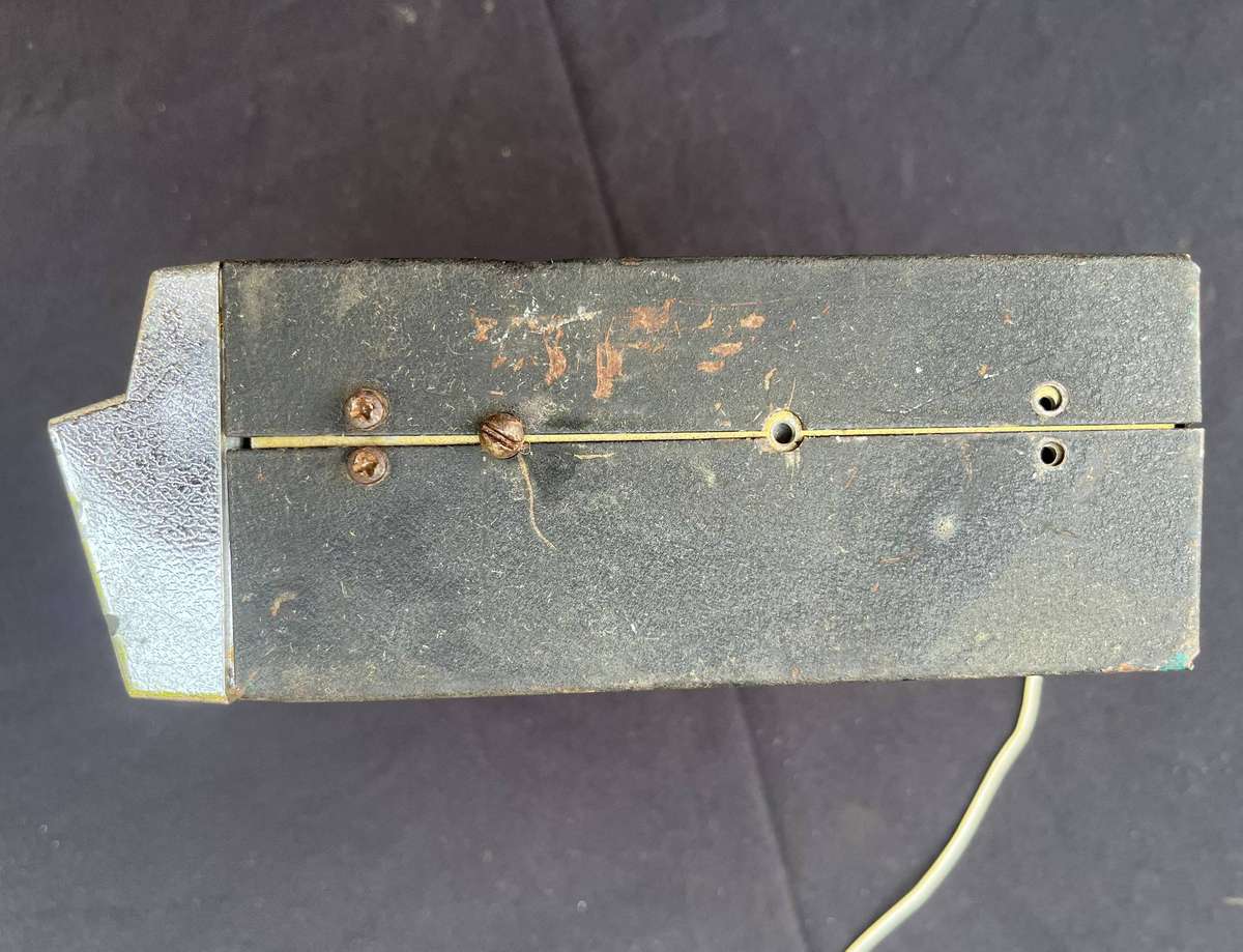 8 Track tape player, brand unknown, NOT WORKING, for spares or repair.