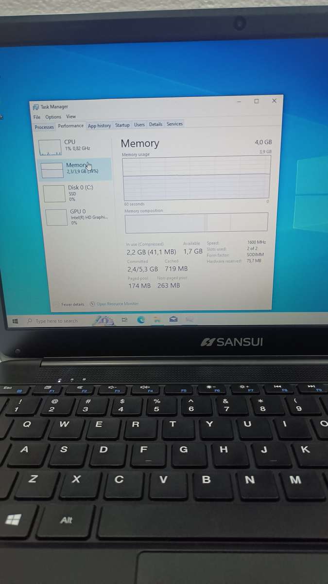 Sansui CORE I3 5th generation Laptop