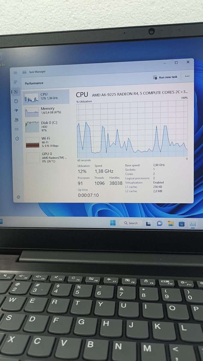 Lenovo A6 AMD Laptop