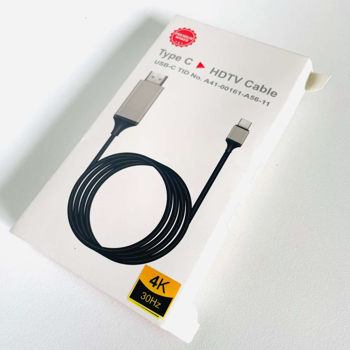 4K HD USB-C to HDTV Adapter, Type-C.1 to HDTV Cable