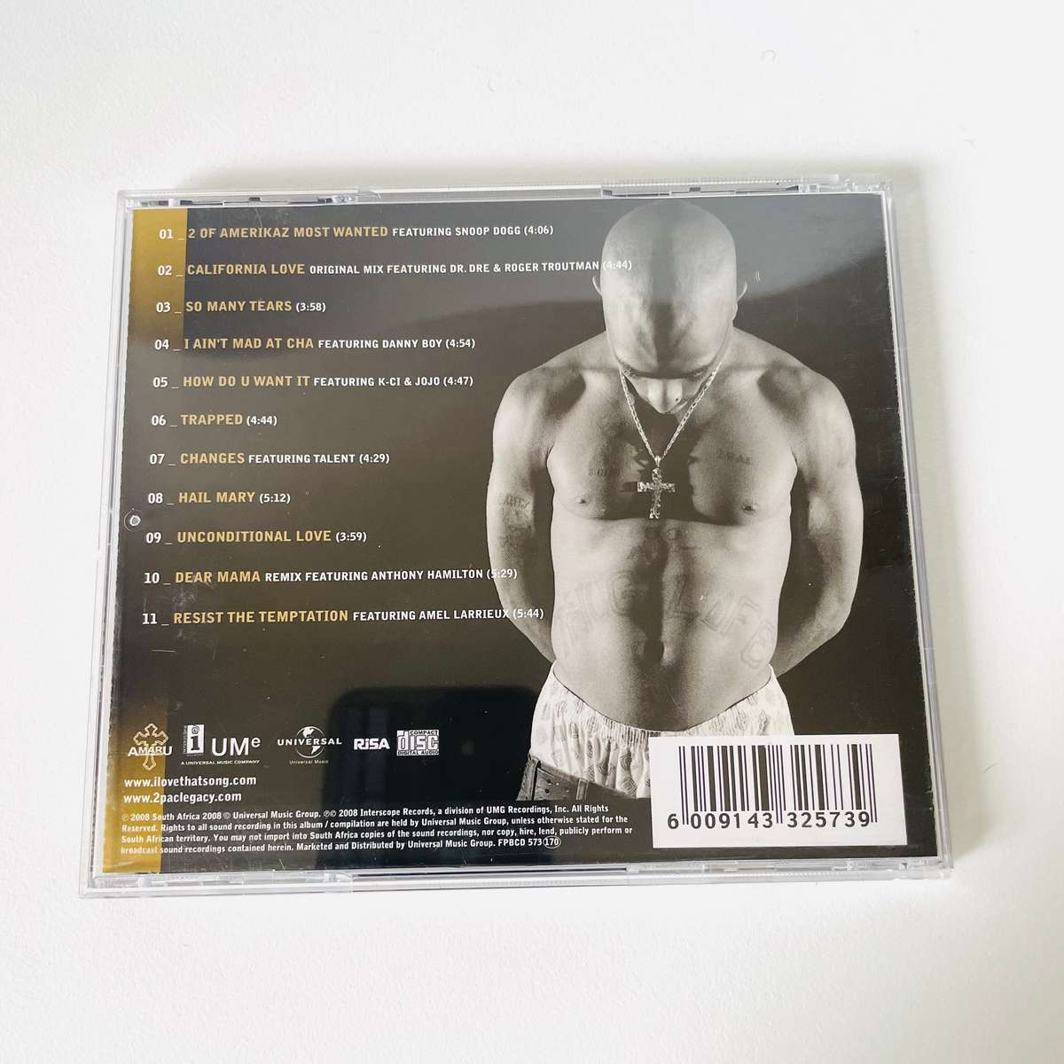 The Beat of 2Pac - Thug Part 1 - CD