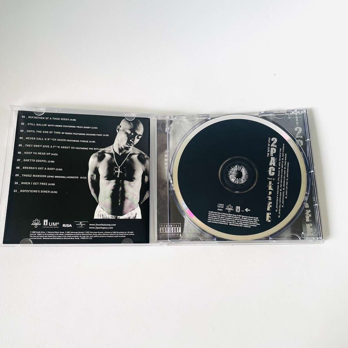 2 PAC - The best of 2Pac Life Part 2 - CD