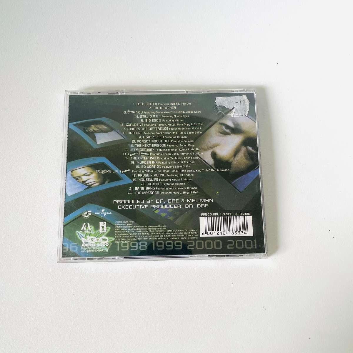 Dr Dre - Chronic 2001 - CD