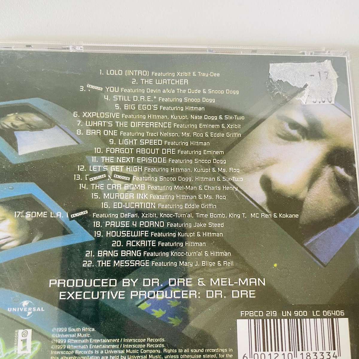 Dr Dre - Chronic 2001 - CD