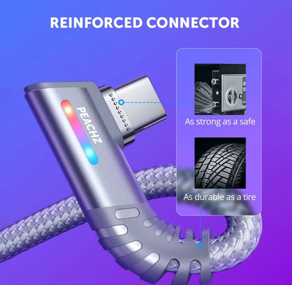 Peachz - 5m Link Cable For Oculus Quest 2/Pico 4 Meta VR Link Cable - Fast