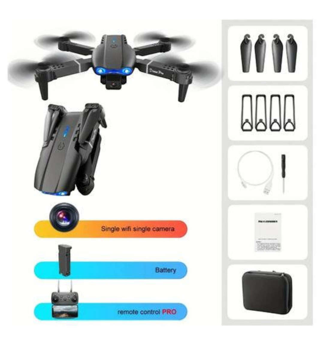 E99 Drone with dual Camera