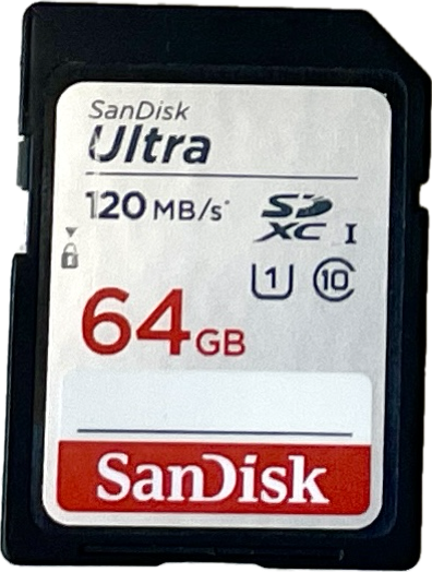 SanDisk Ultra 64GB SDXC Memory Card (140MB/s)