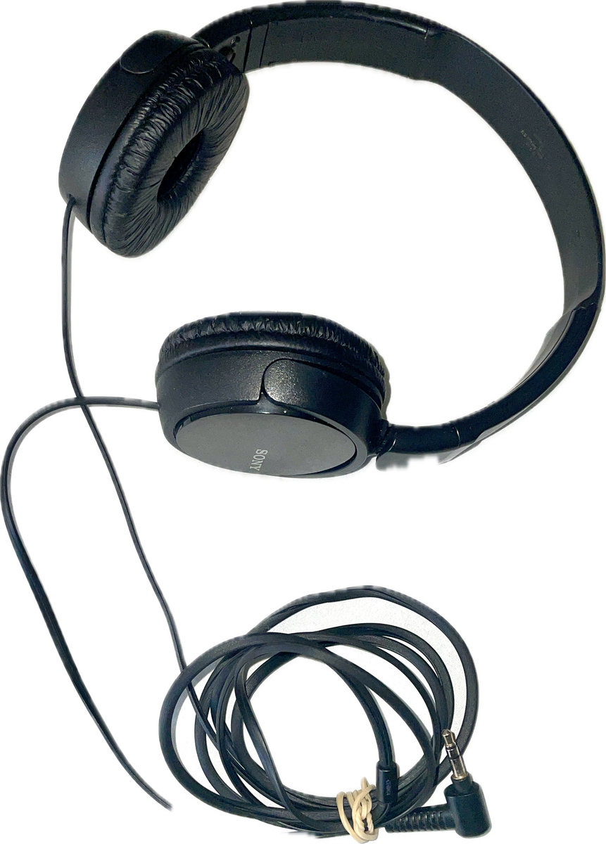 Sony Wired Over the Ear Headphones (Black)