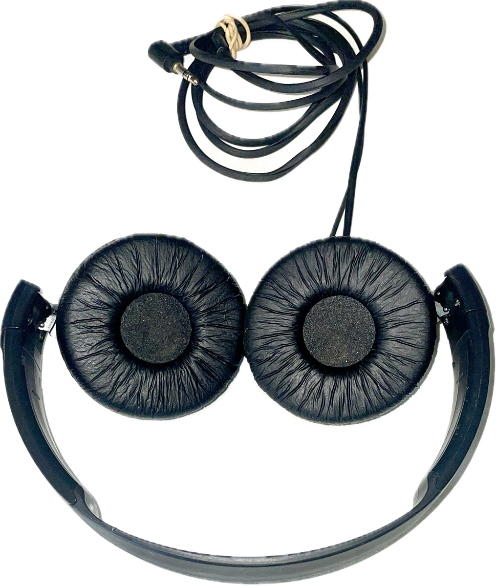 Sony Wired Over the Ear Headphones (Black)