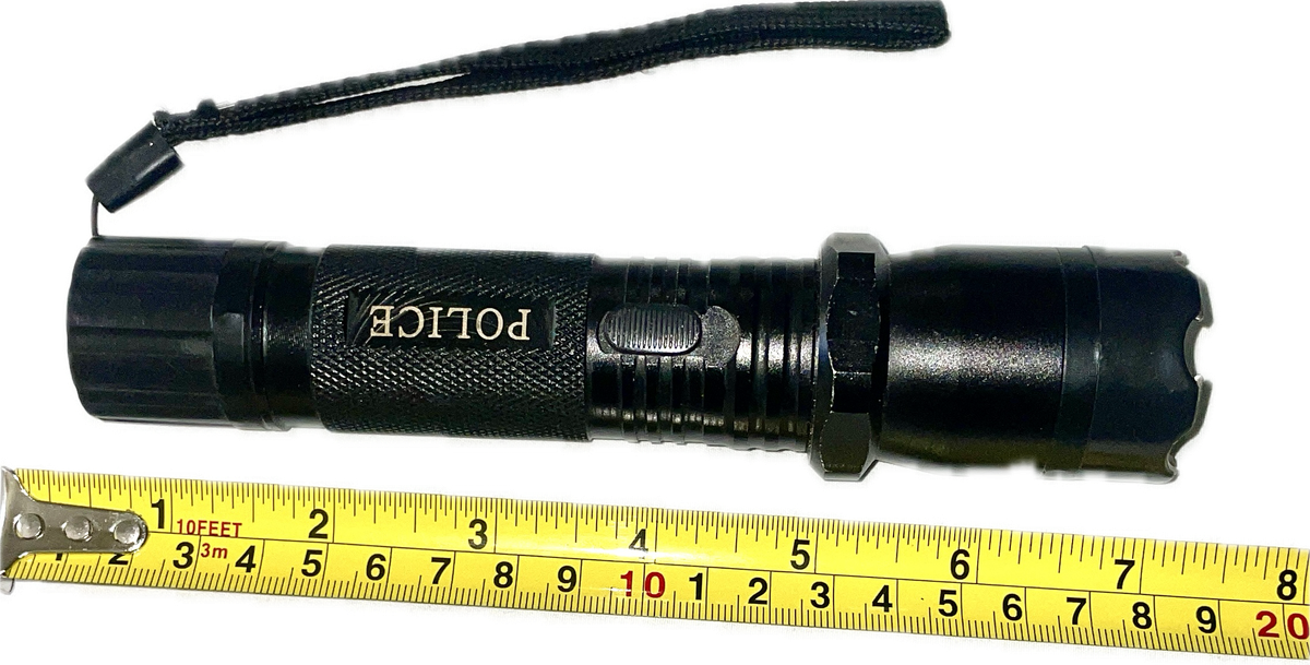 POLICE TASER TORCH (Works but no charging cable)