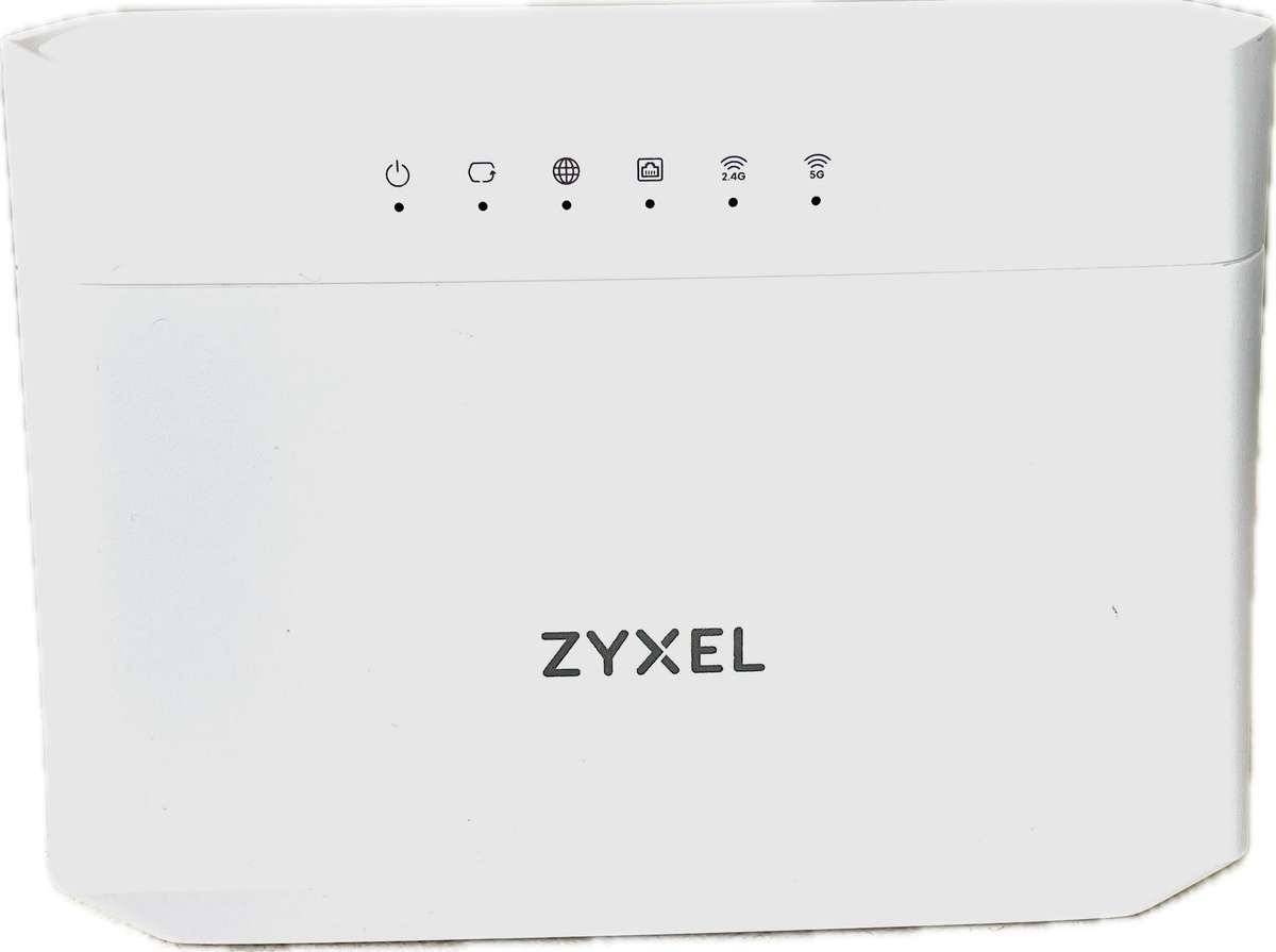 Zyxel EMG3525-T50B  Dual-Band Wireless WiFi Router AC/N Gigabit Ethernet Gateway ( NO POWER CABLE )