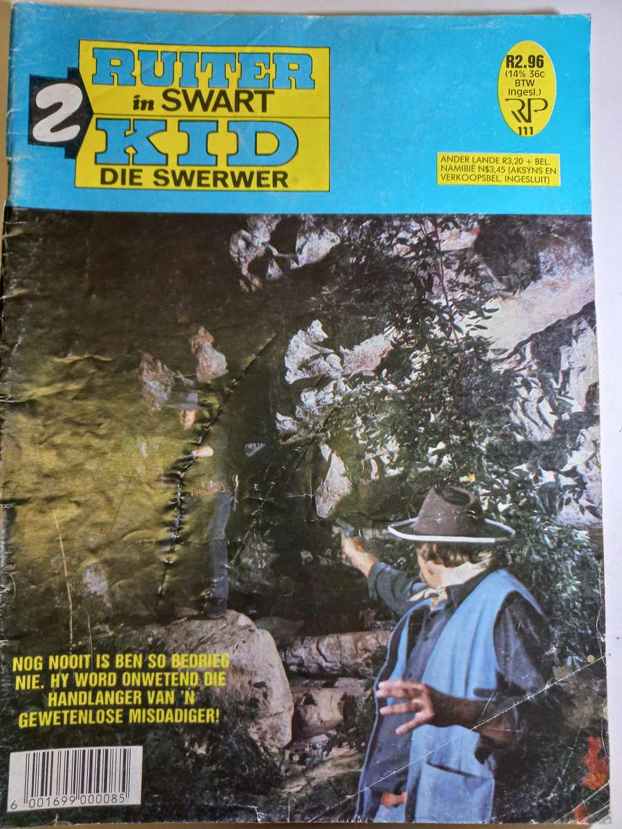 Ruiter in Swaart / Kid die Swerwer.  ( 6 issues ) ( LAST 6 )