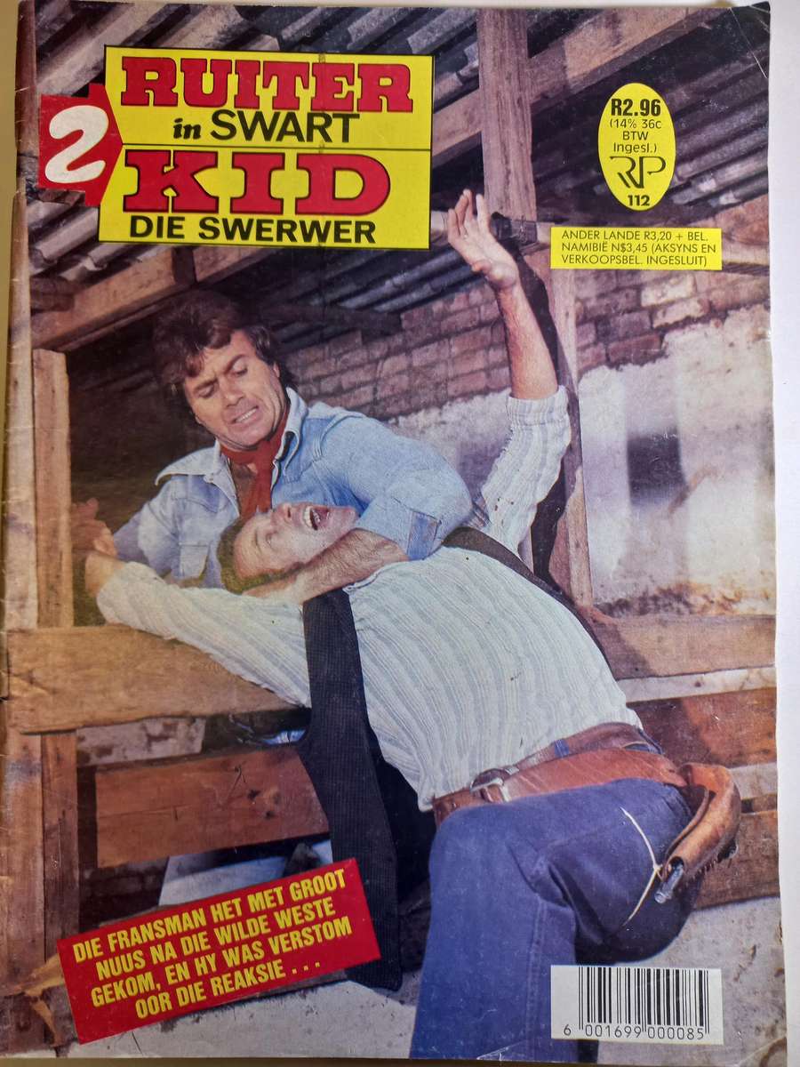 Ruiter in Swaart / Kid die Swerwer.  ( 6 issues ) ( LAST 6 )