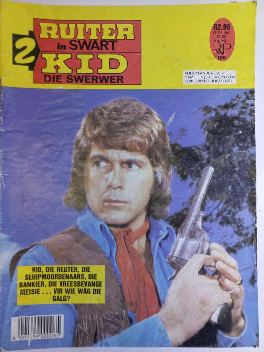 Ruiter in Swaart / Kid die Swerwer.  ( 6 issues ) ( LAST 6 )
