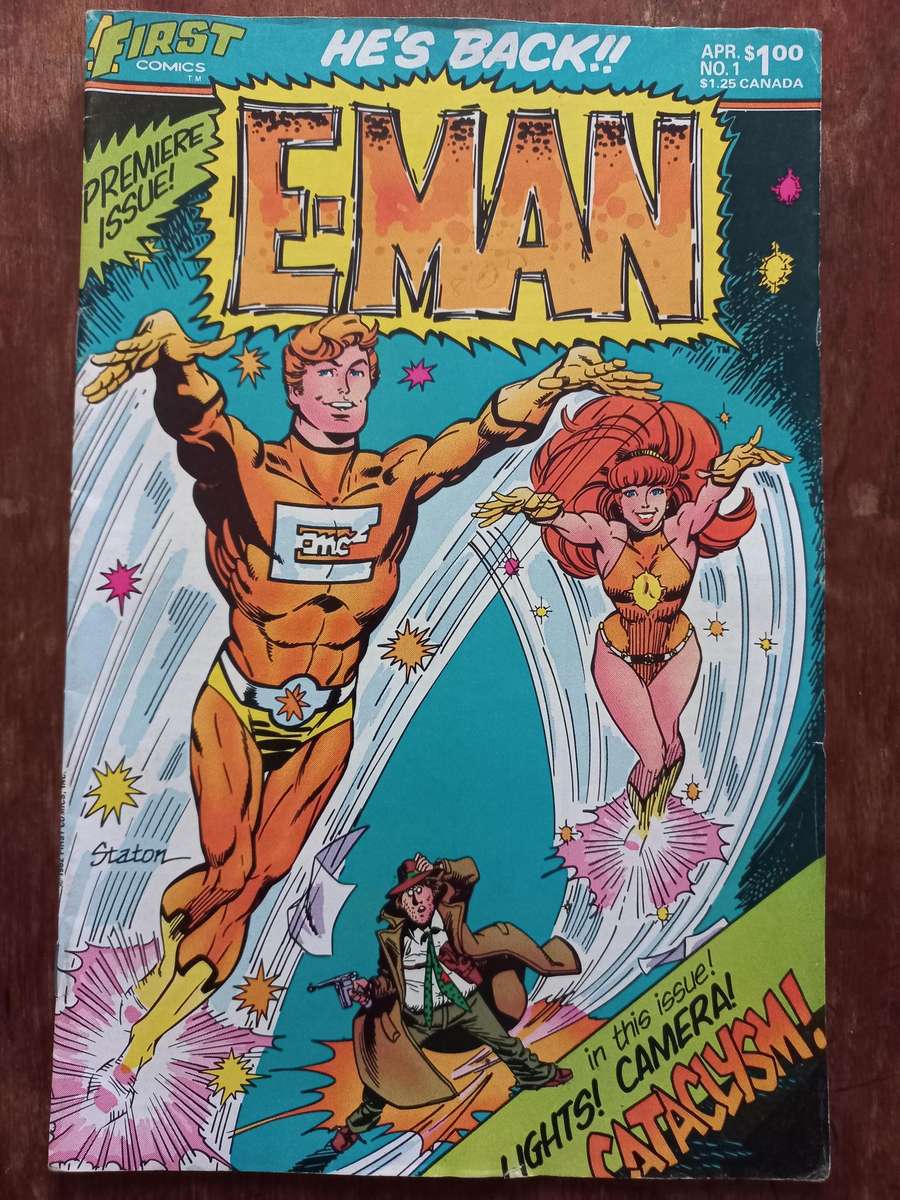 E Man ( first comics )( 2 issues )