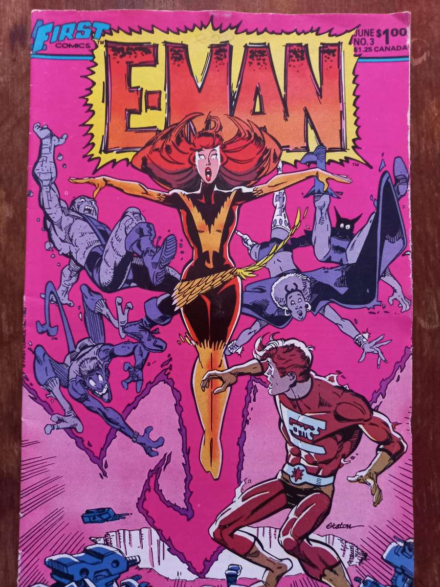 E Man ( first comics )( 2 issues )