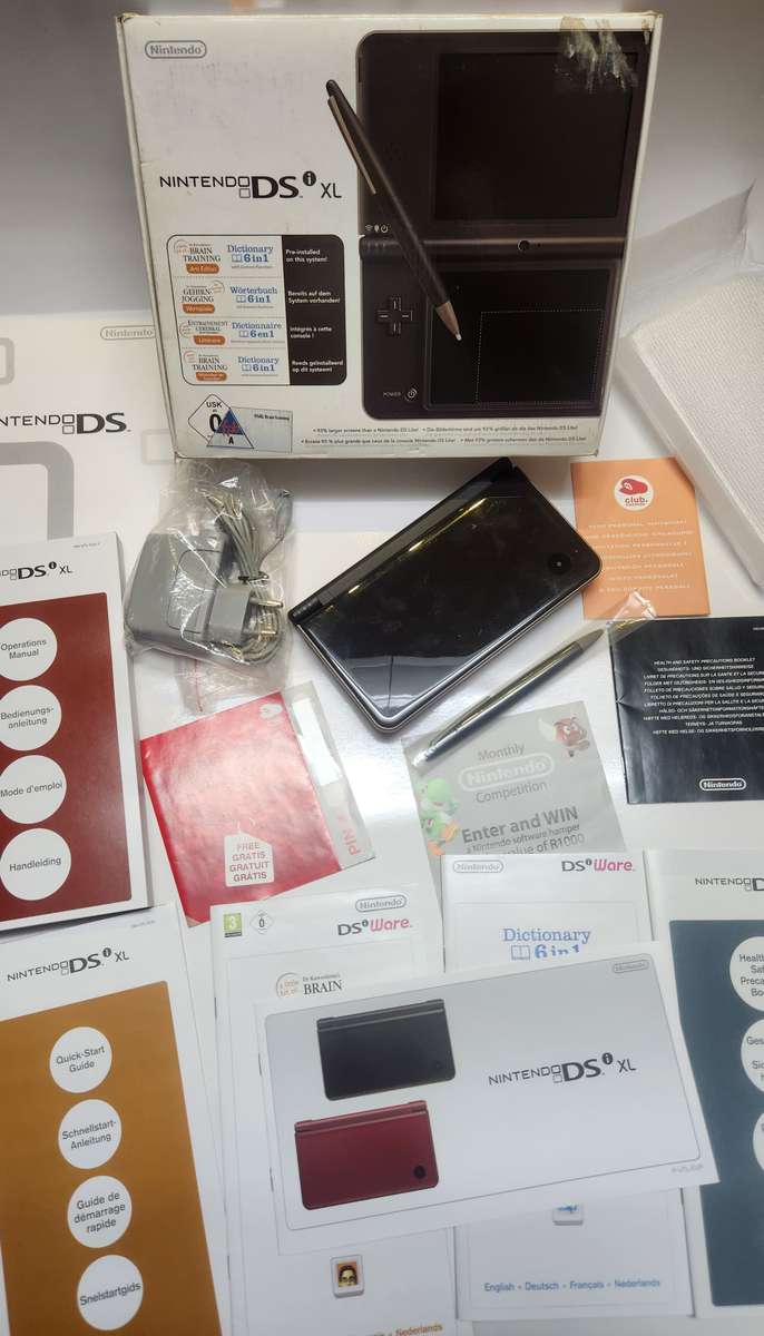 Nintendo DSi XL - Dark Brown (CIB)