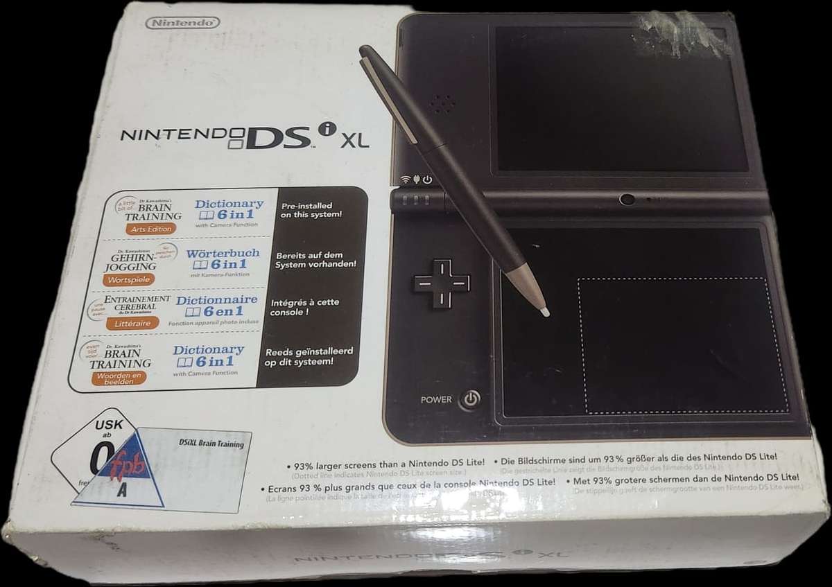 Nintendo DSi XL - Dark Brown (CIB)