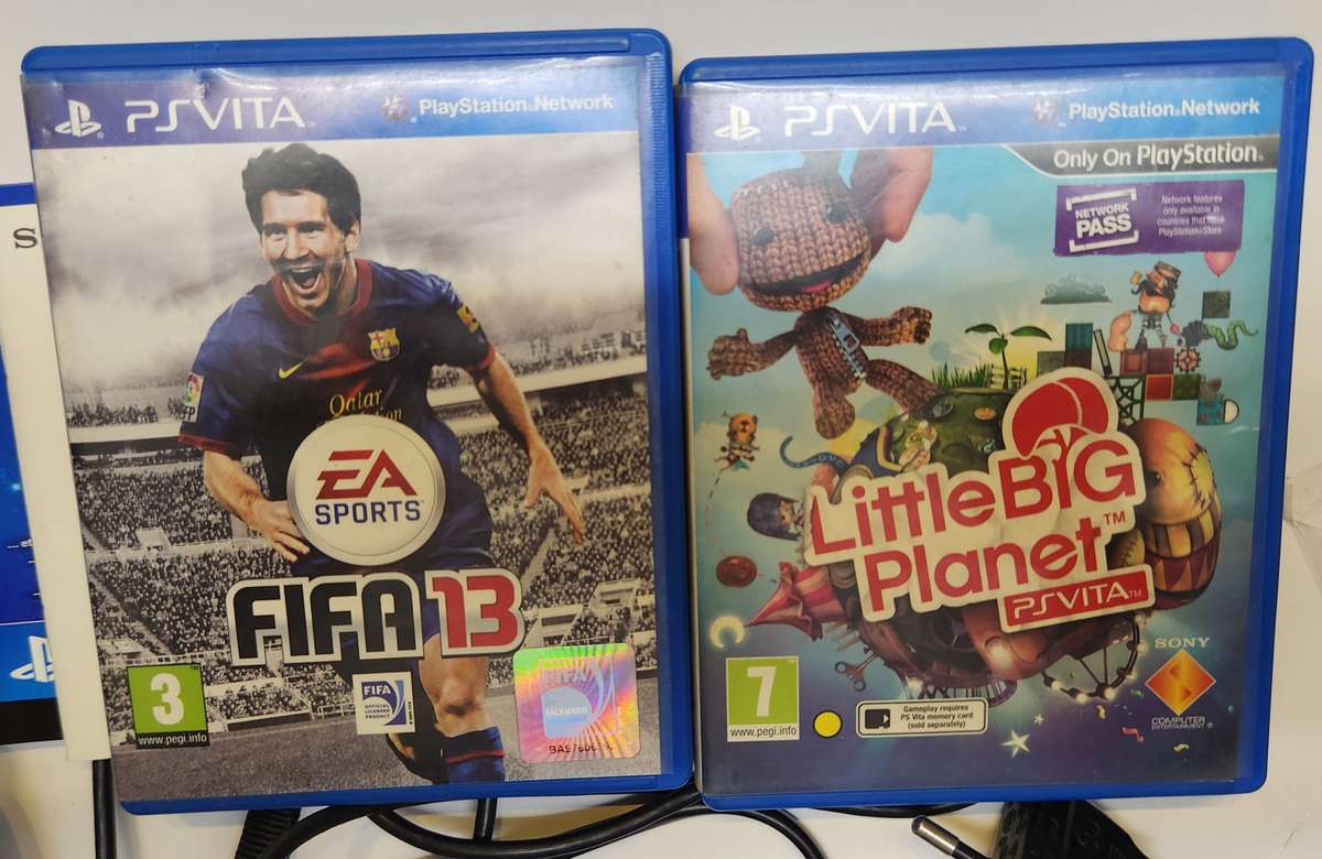 PlayStation Vita (PCH-1004) - FIFA 13 Bundle with Little Big Planet