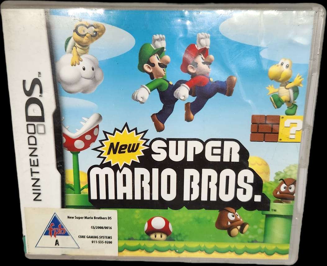 Nintendo DSi XL - With New Super Mario Bros. DS Game