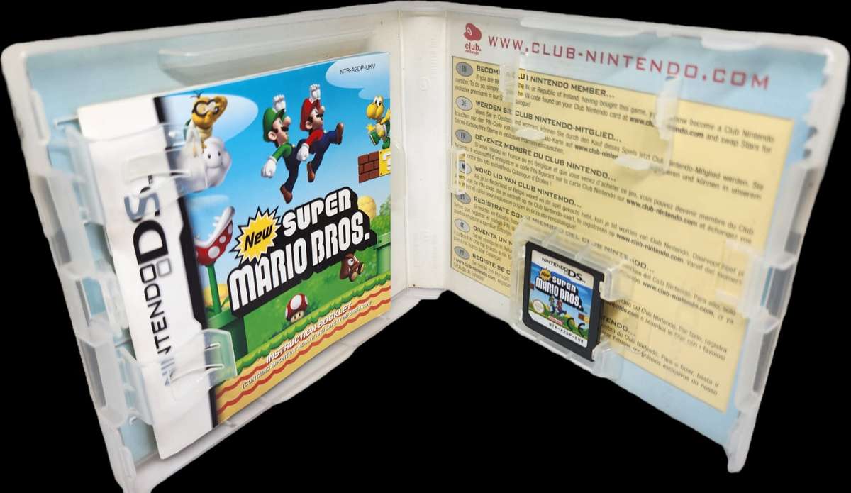 Nintendo DSi XL - With New Super Mario Bros. DS Game