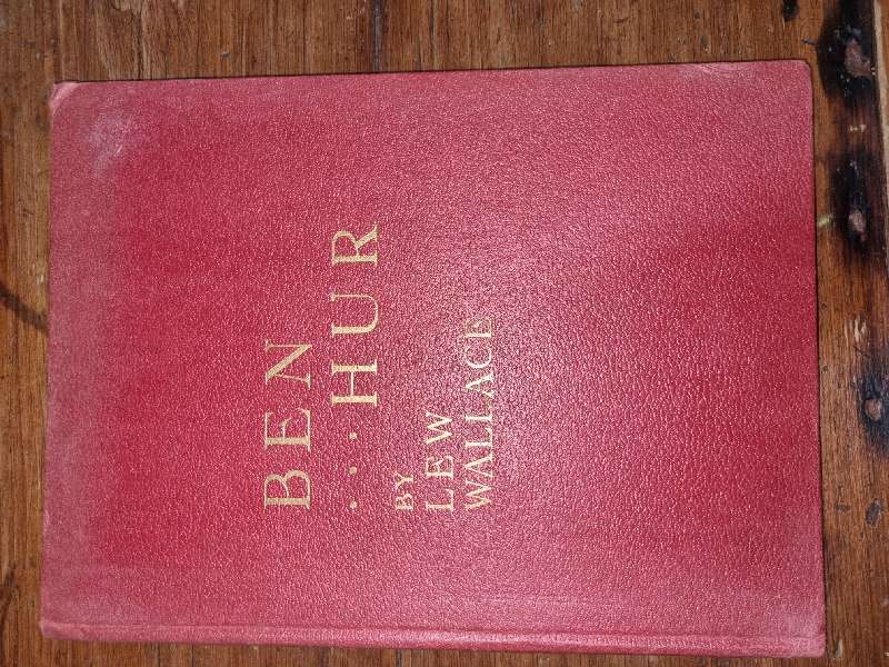 Ben Hur by LEW Wallace - Large Vintage Book