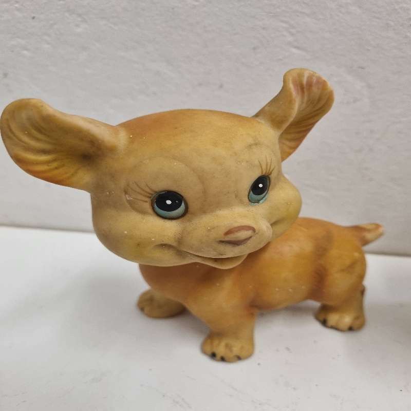 2 x Vintage Squeaky Toys - Does not squeak anymore