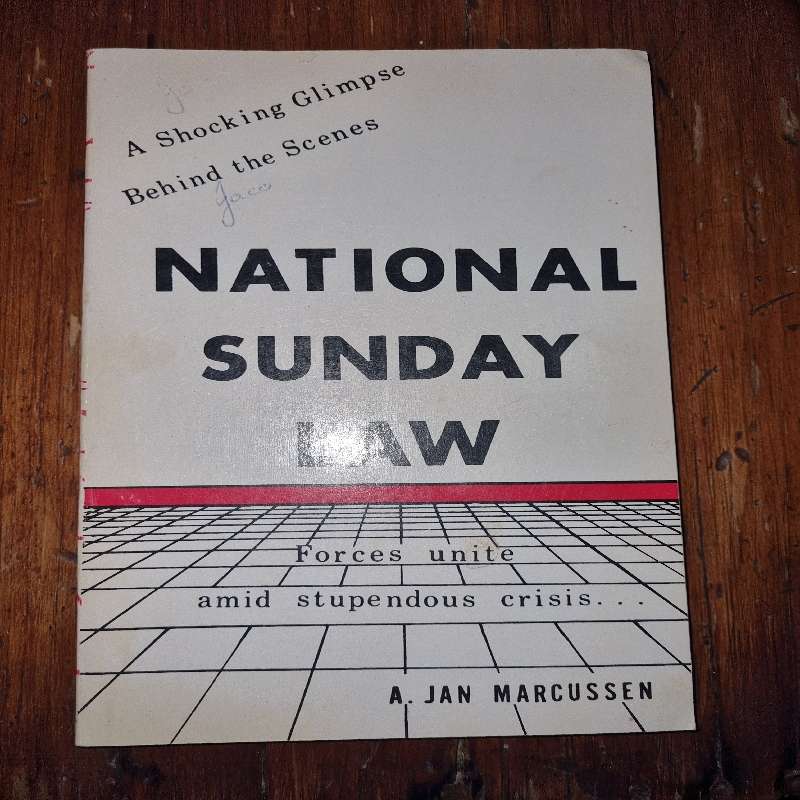 National Sunday Law - A. Jan Marcussen