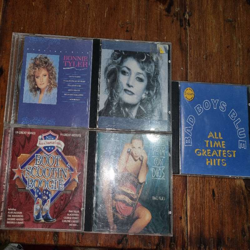 5 x CD's Incl. Bonnie Tyler, Bad Boys Blue, Vaya con Dios