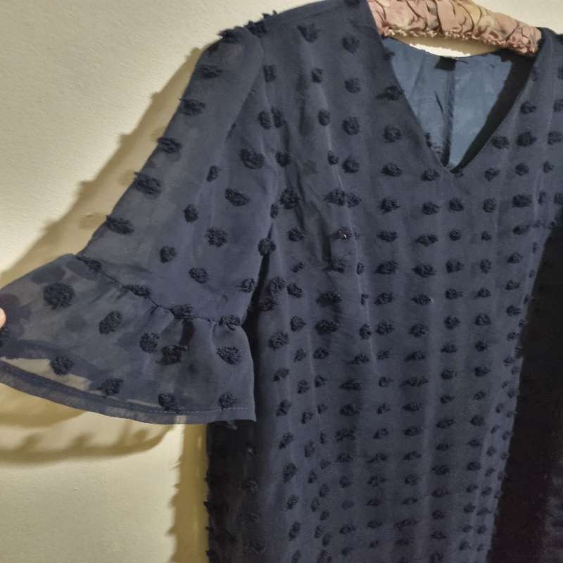 Navy Shein Coctail Dress - Size XL