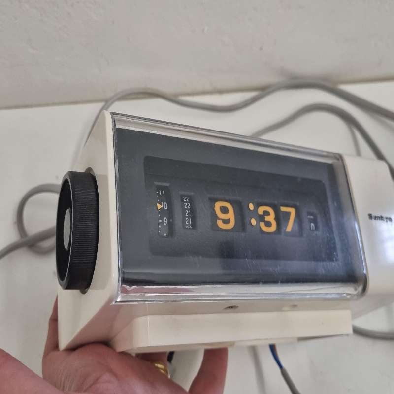 Vintage Retro Sankyo Alarm Clock - Working