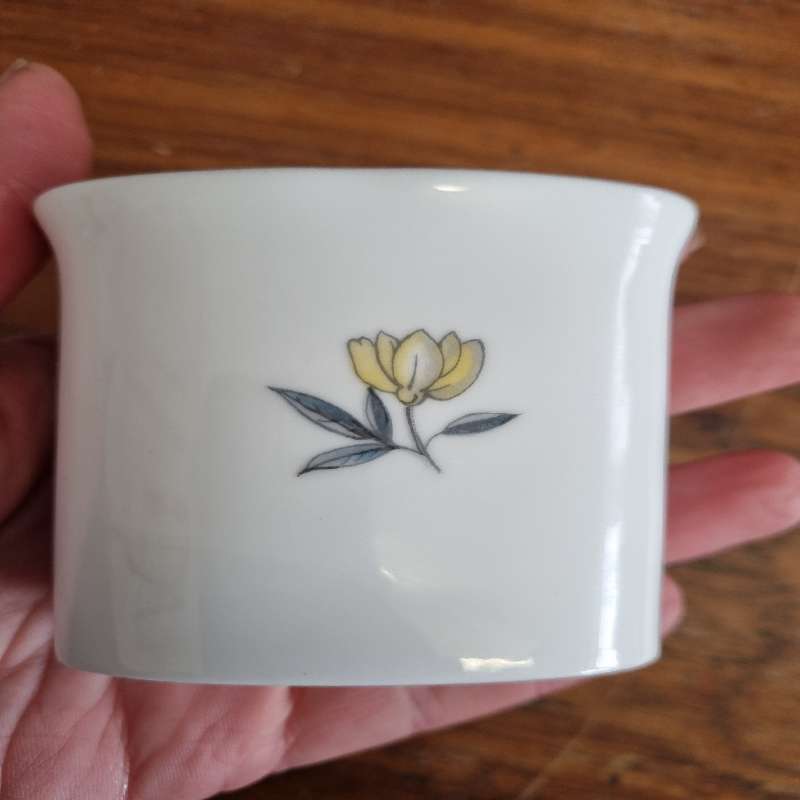 Vintage Royal Worcester Fine Bone China Toothpick Holder - Made in England