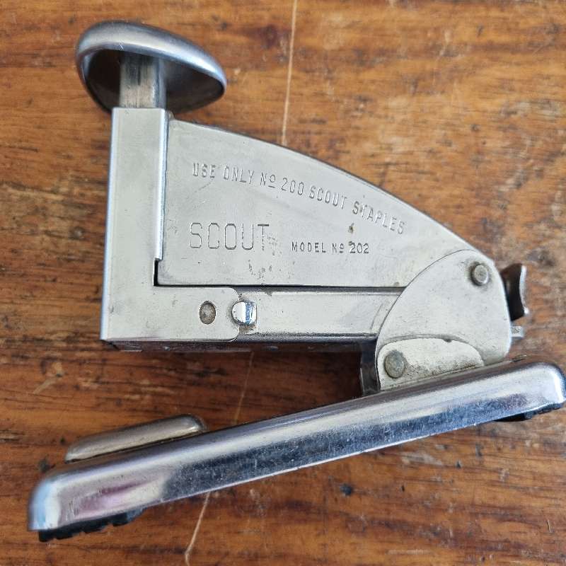 Vintage Scout Stapler - Made in USA