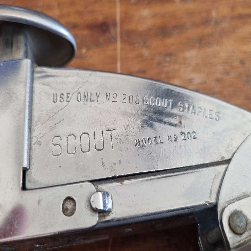 Vintage Scout Stapler - Made in USA
