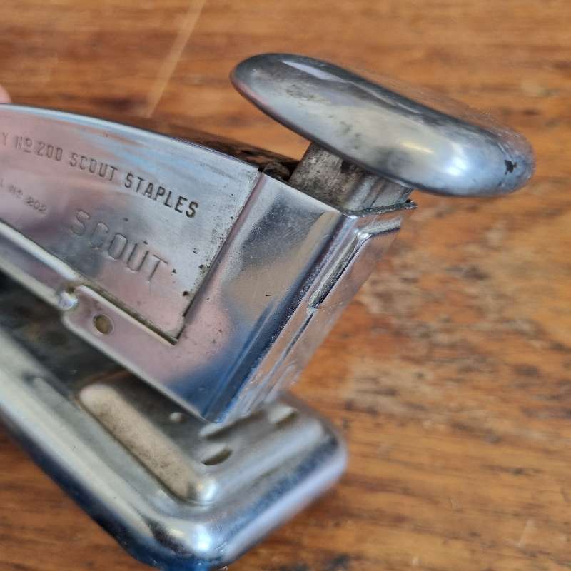 Vintage Scout Stapler - Made in USA