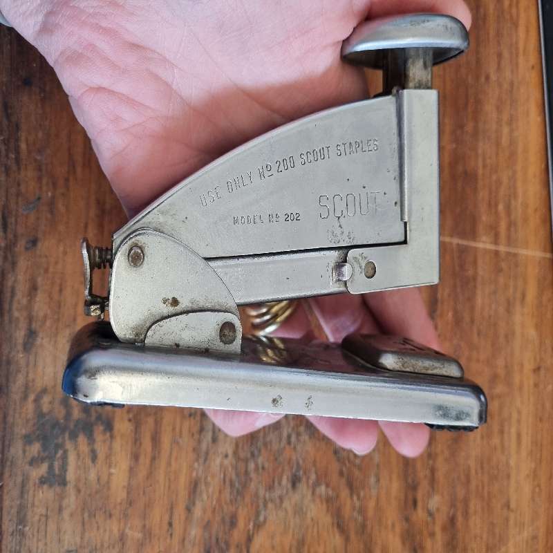Vintage Scout Stapler - Made in USA